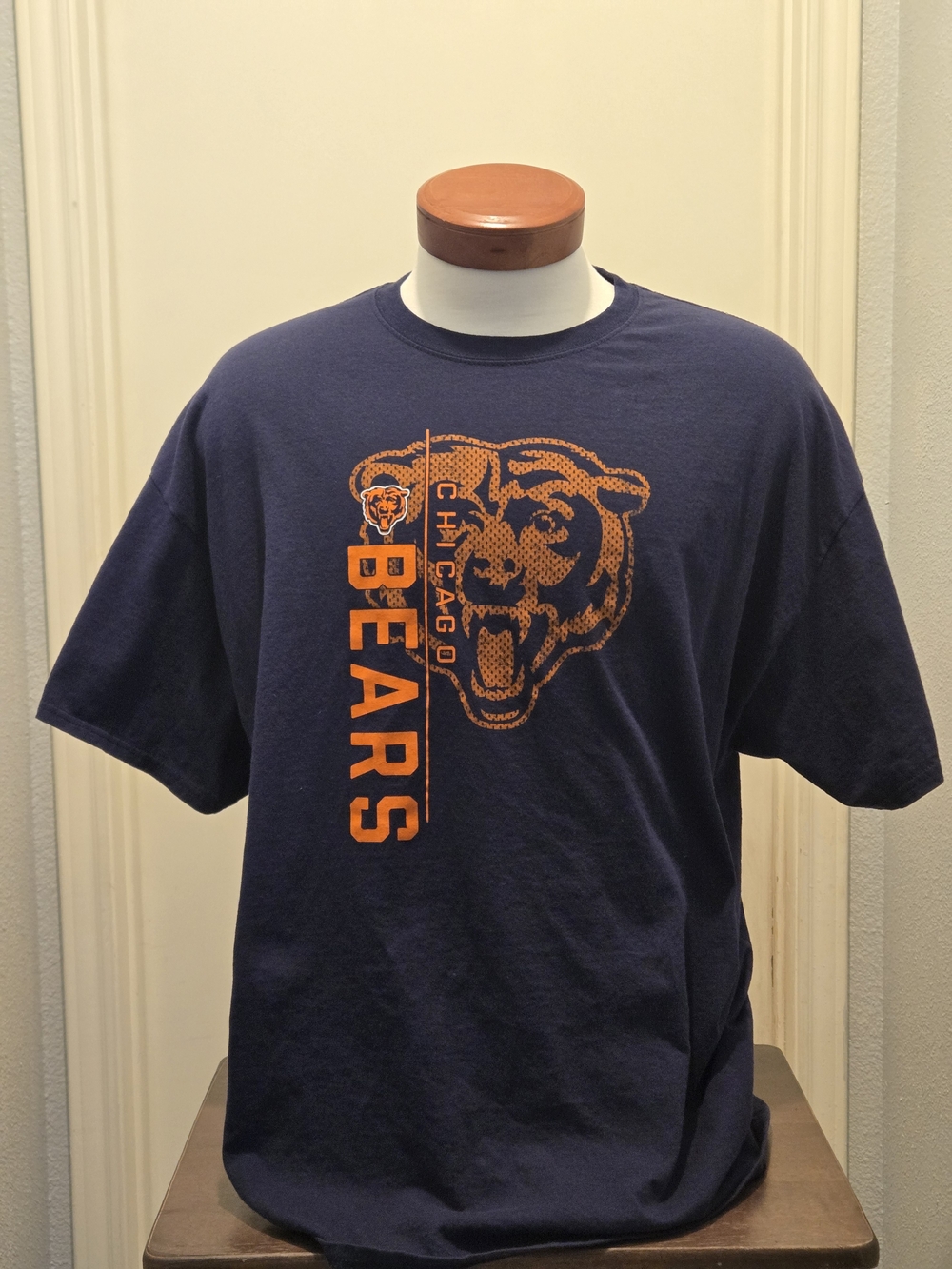 Team Apparel, Navy, Chicago Bears, 2XL